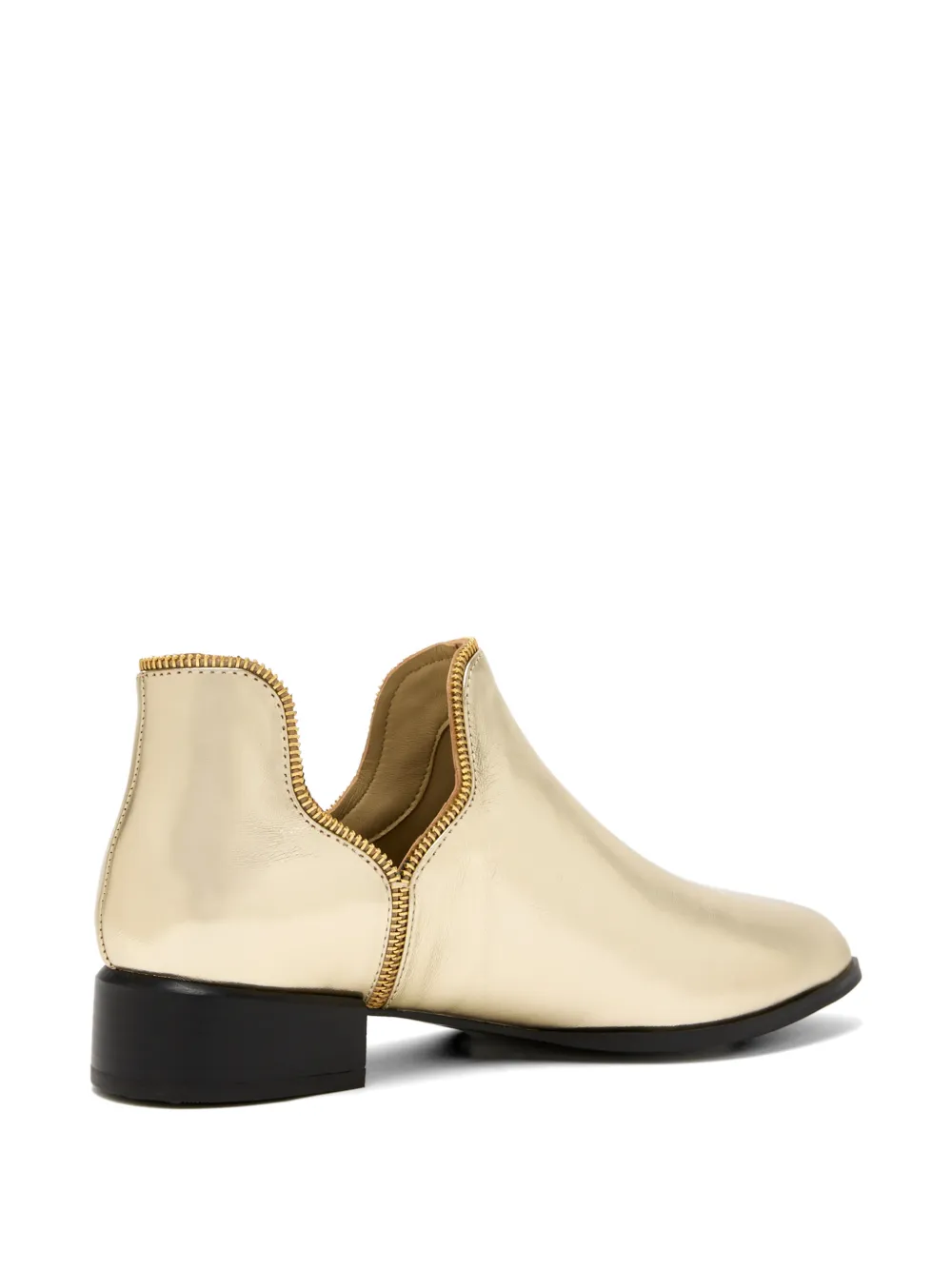 Senso Bailey zip ankle boots Goud