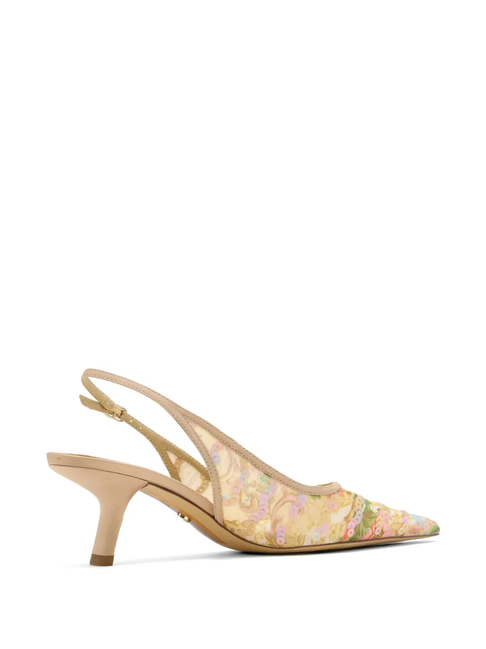 Sam Edelman 60mm Bianka Rivera heeled pumps Beige