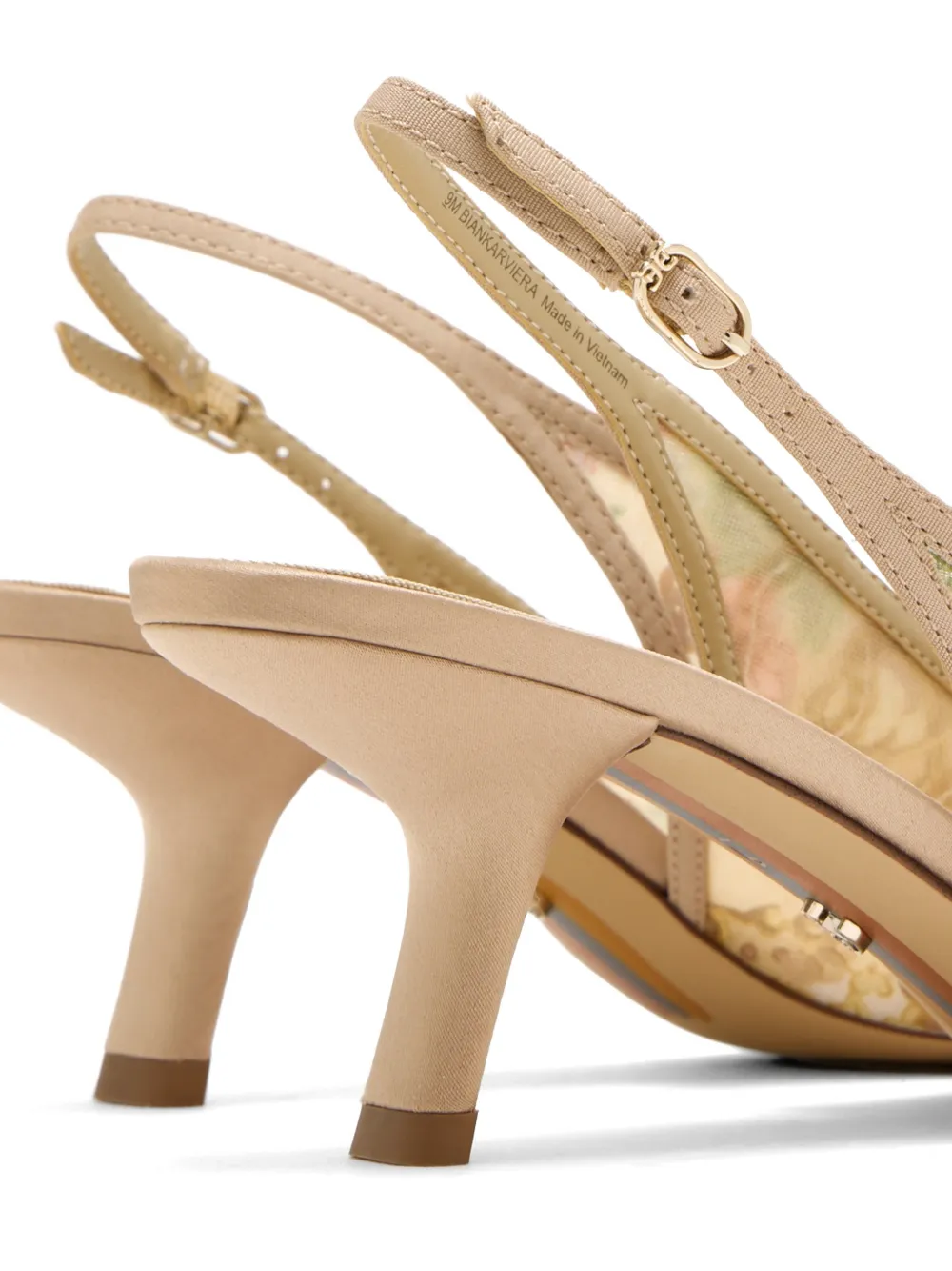 Sam Edelman 60mm Bianka Rivera heeled pumps Beige