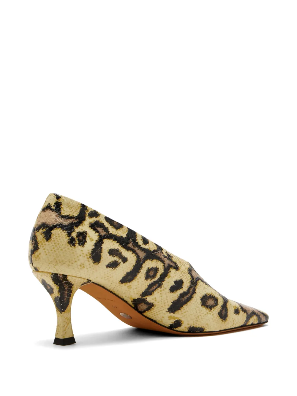 Proenza Schouler Trap pumps met dierenprint Beige