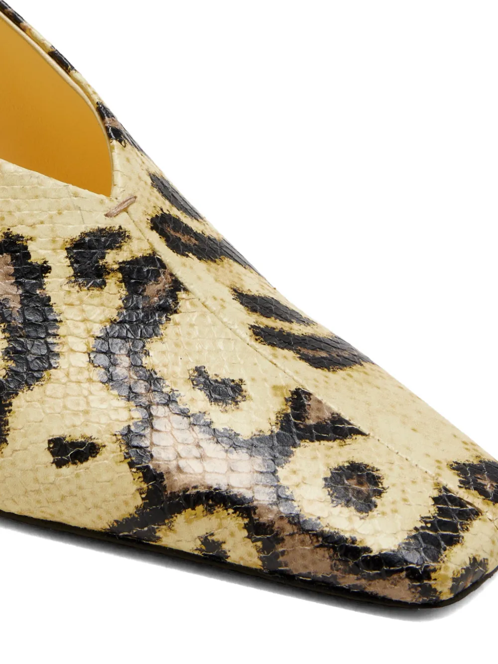 Proenza Schouler Trap pumps met dierenprint Beige