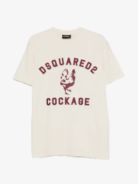 DSQUARED2 图案印花T恤