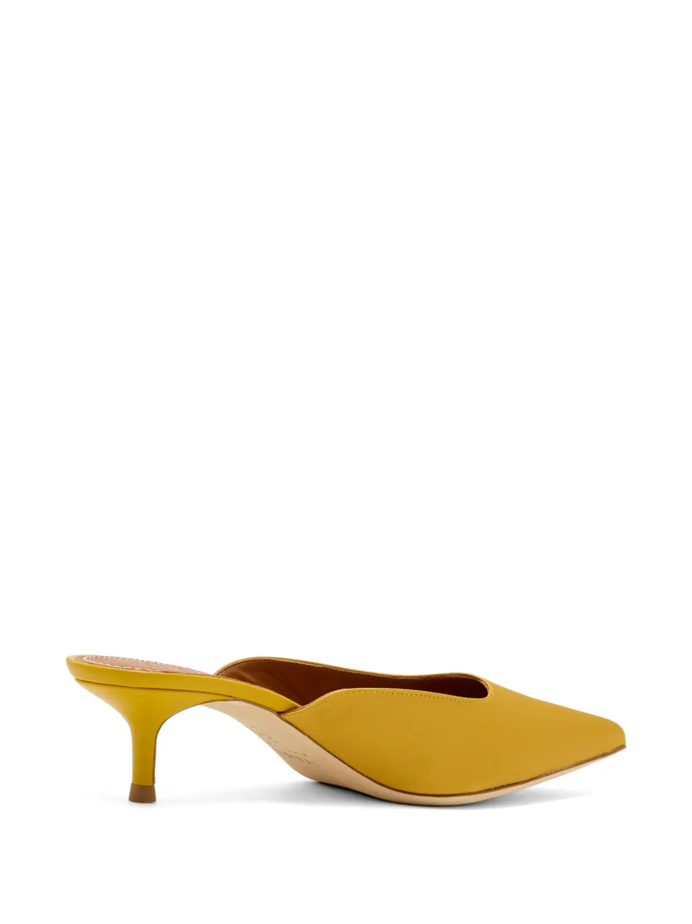  Staud Mules Con Tacón De 50 Mm - Amarillo 