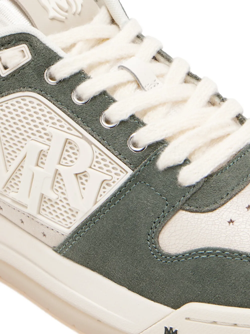 AMIRI embossed logo sneakers Beige