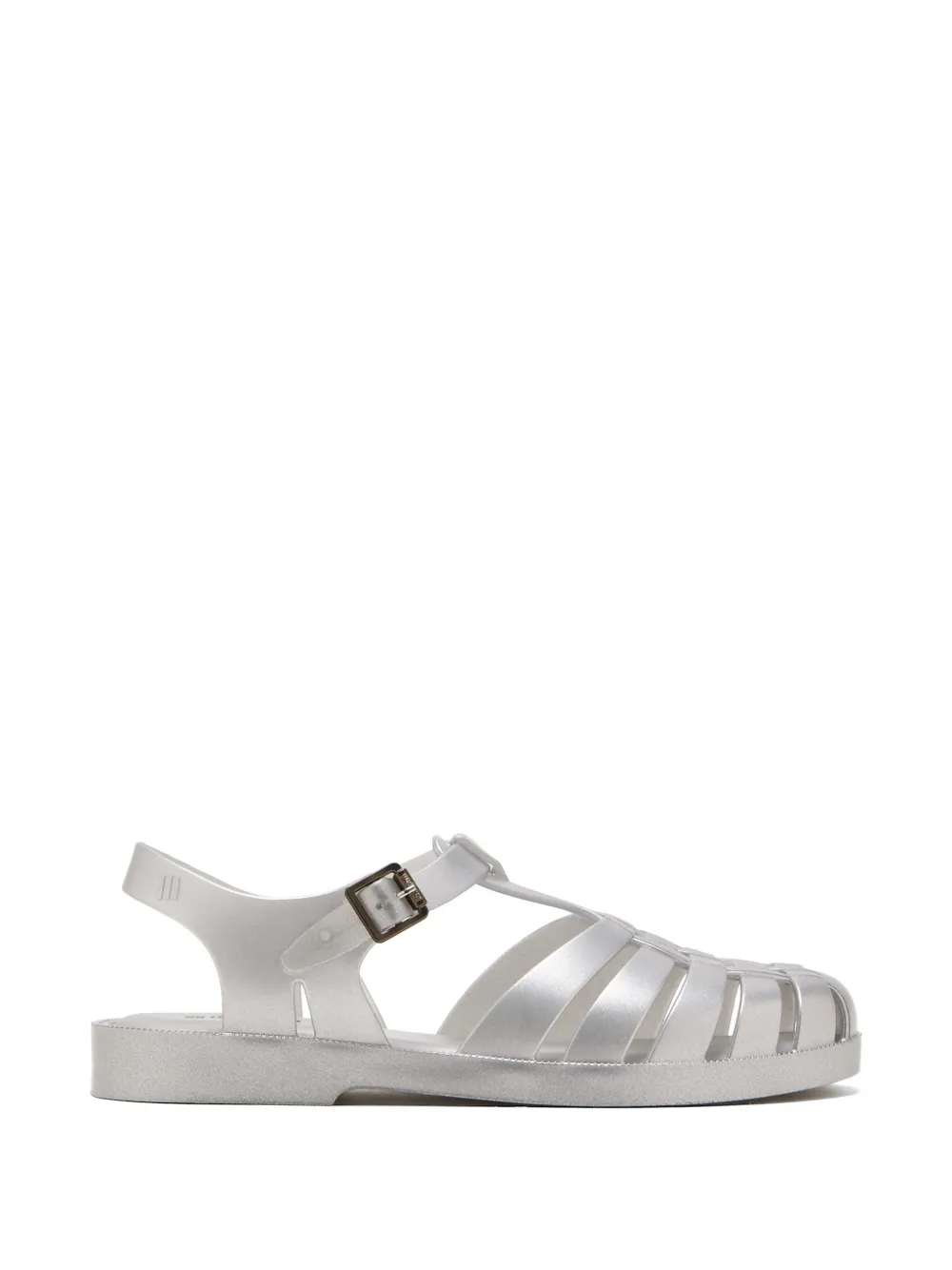 Melissa caged buckle sandals - Argento