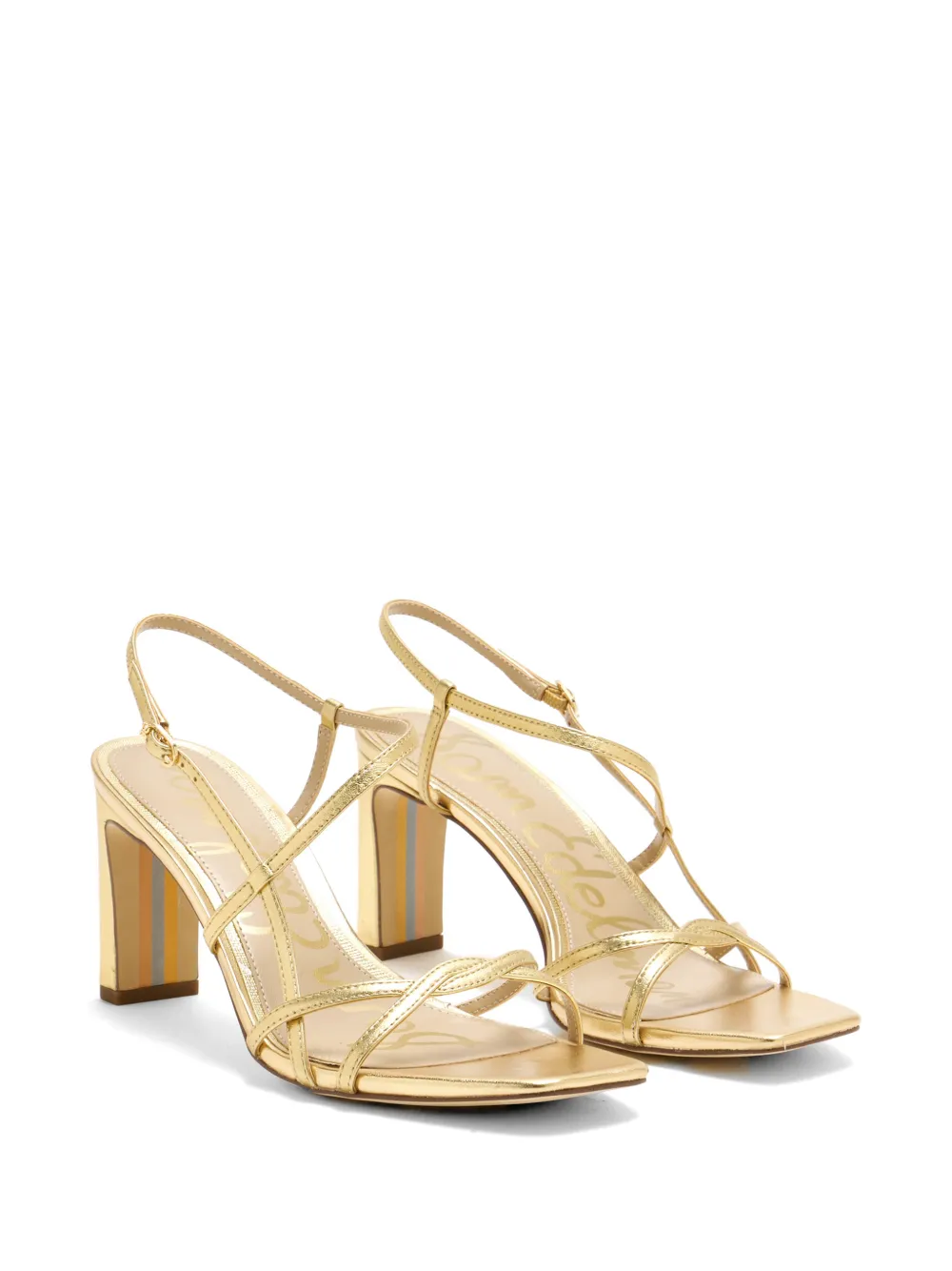 Sam Edelman Elissa leren sandalen Goud