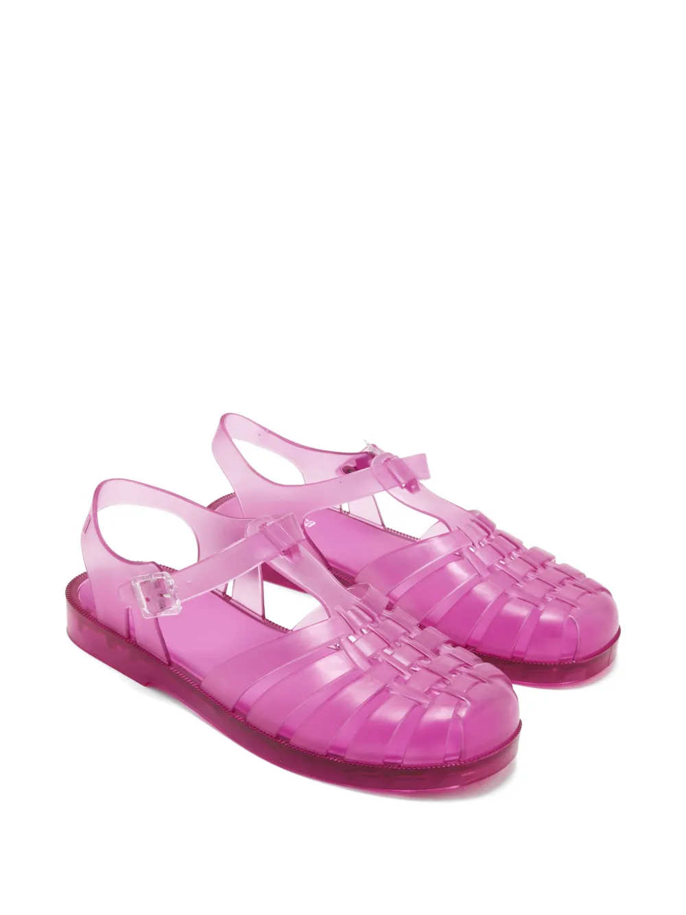 Melissa t-strap buckle sandals Wit