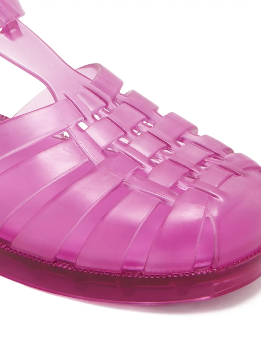 Melissa t-strap buckle sandals Wit