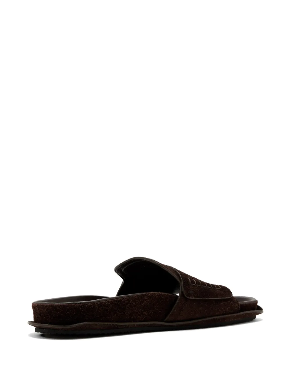 Jacquemus Sandalen met bandje en stiksel Bruin