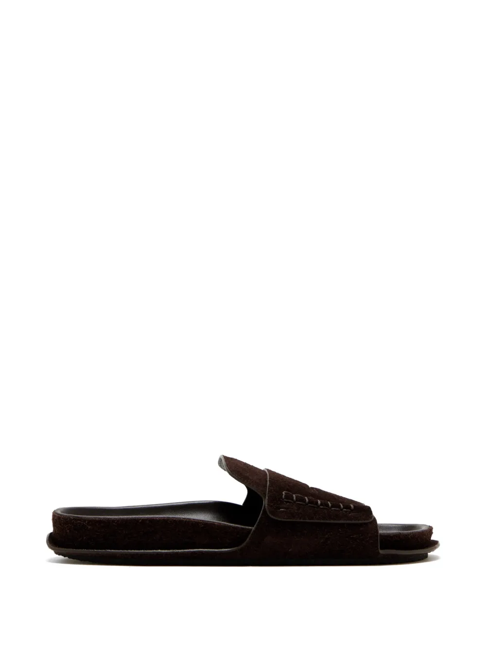 Jacquemus Sandalen met bandje en stiksel Bruin