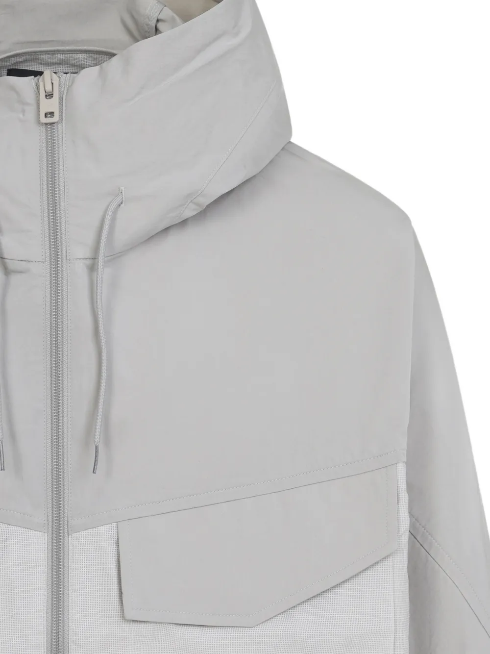 Y-3 Jack met capuchon en vlakken Beige
