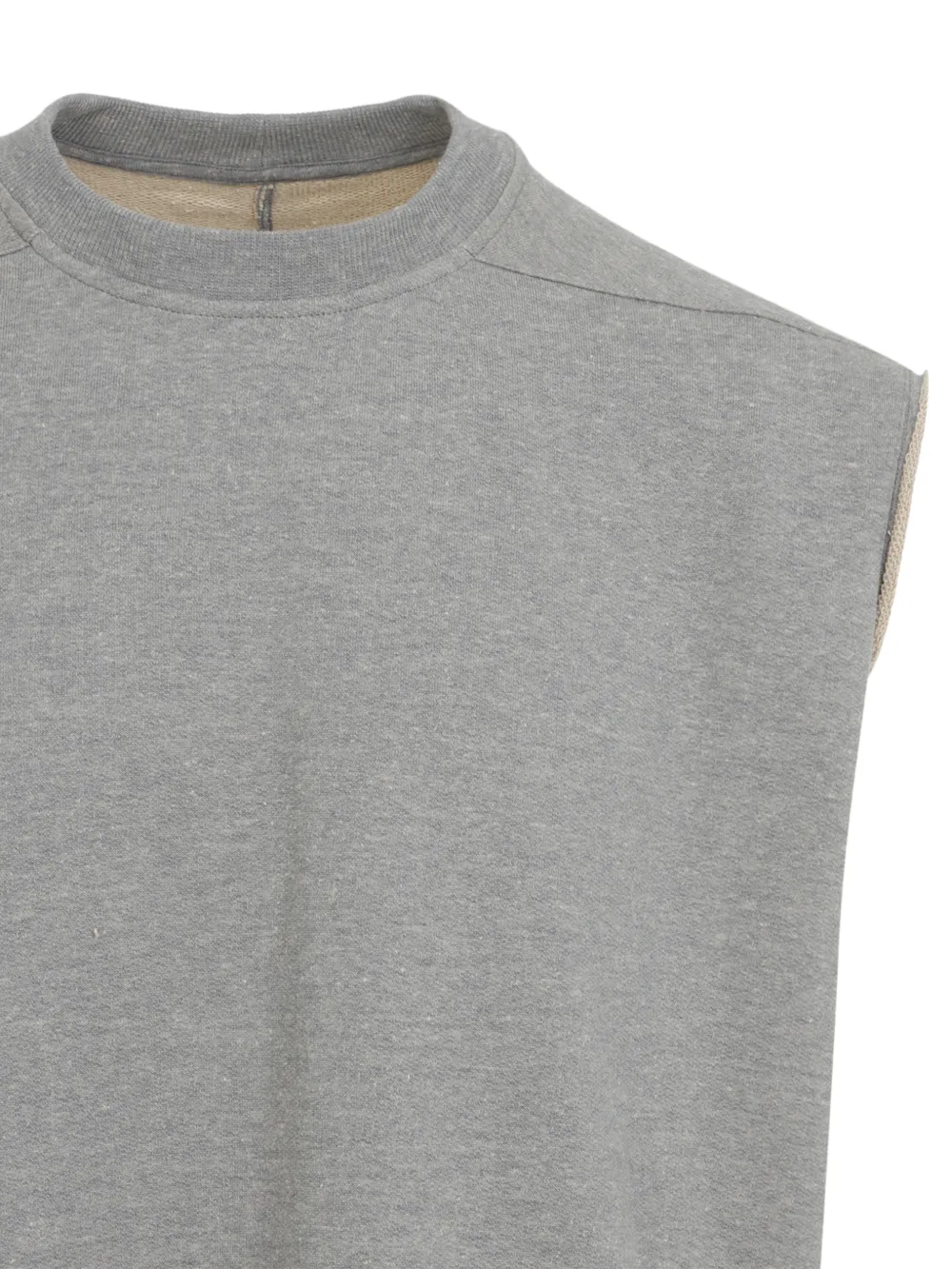 Rick Owens DRKSHDW Mouwloos T-shirt Grijs