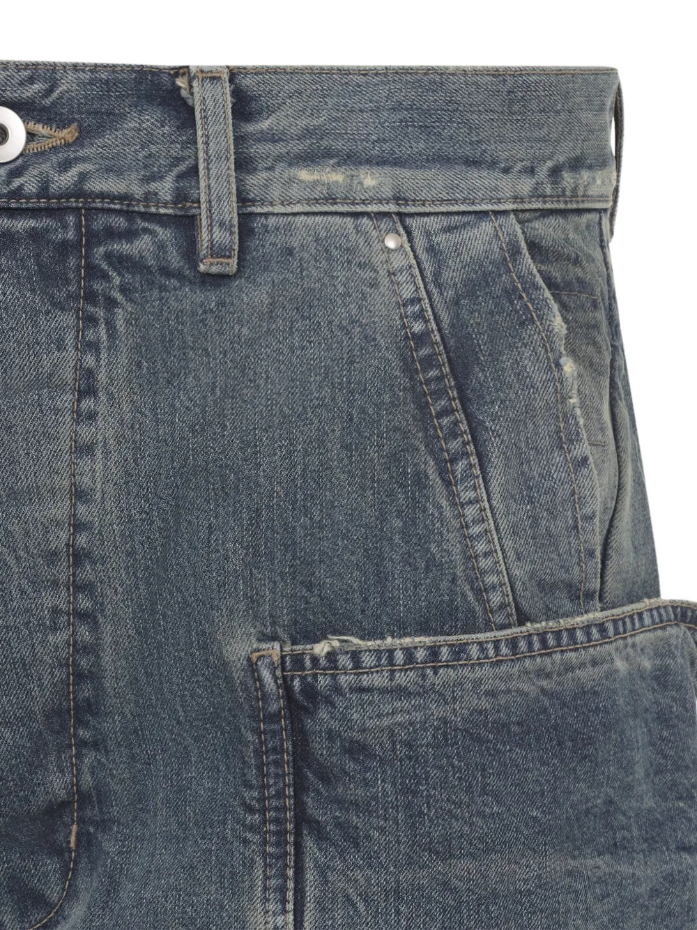 Rick Owens DRKSHDW Stefan cargo broek Blauw