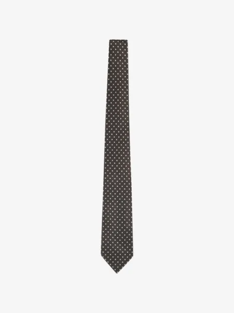TOM FORD polka dot-print tie