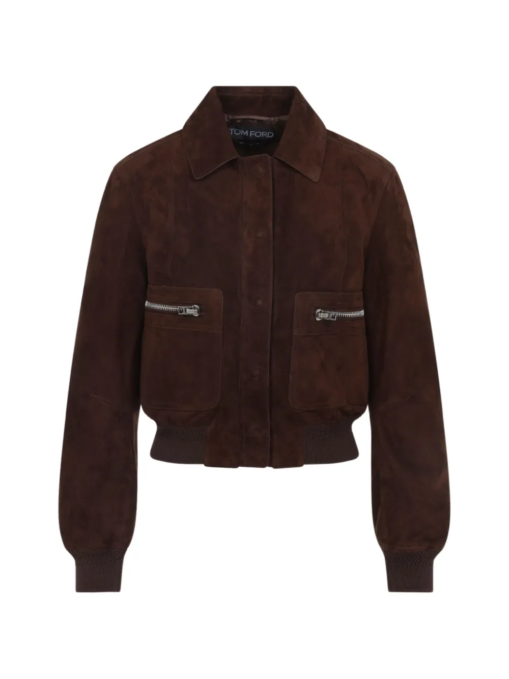 TOM FORD suede jacket - Marrone