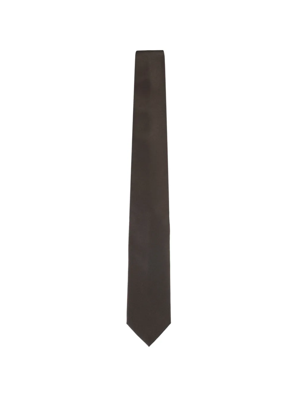 TOM FORD pointed tie - Marrone