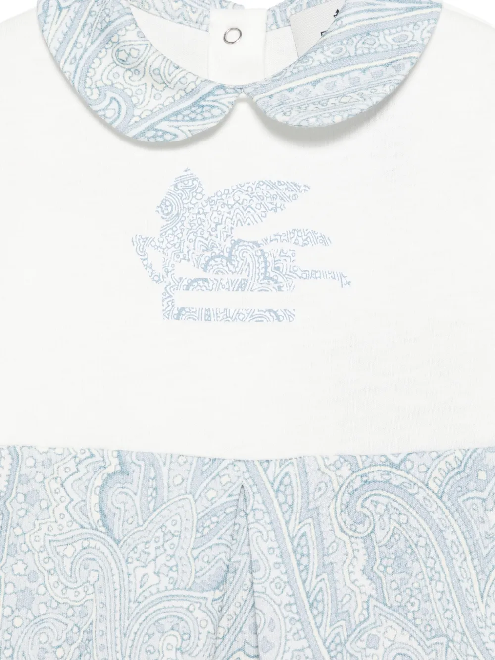 ETRO KIDS Romperset met paisley-print Wit