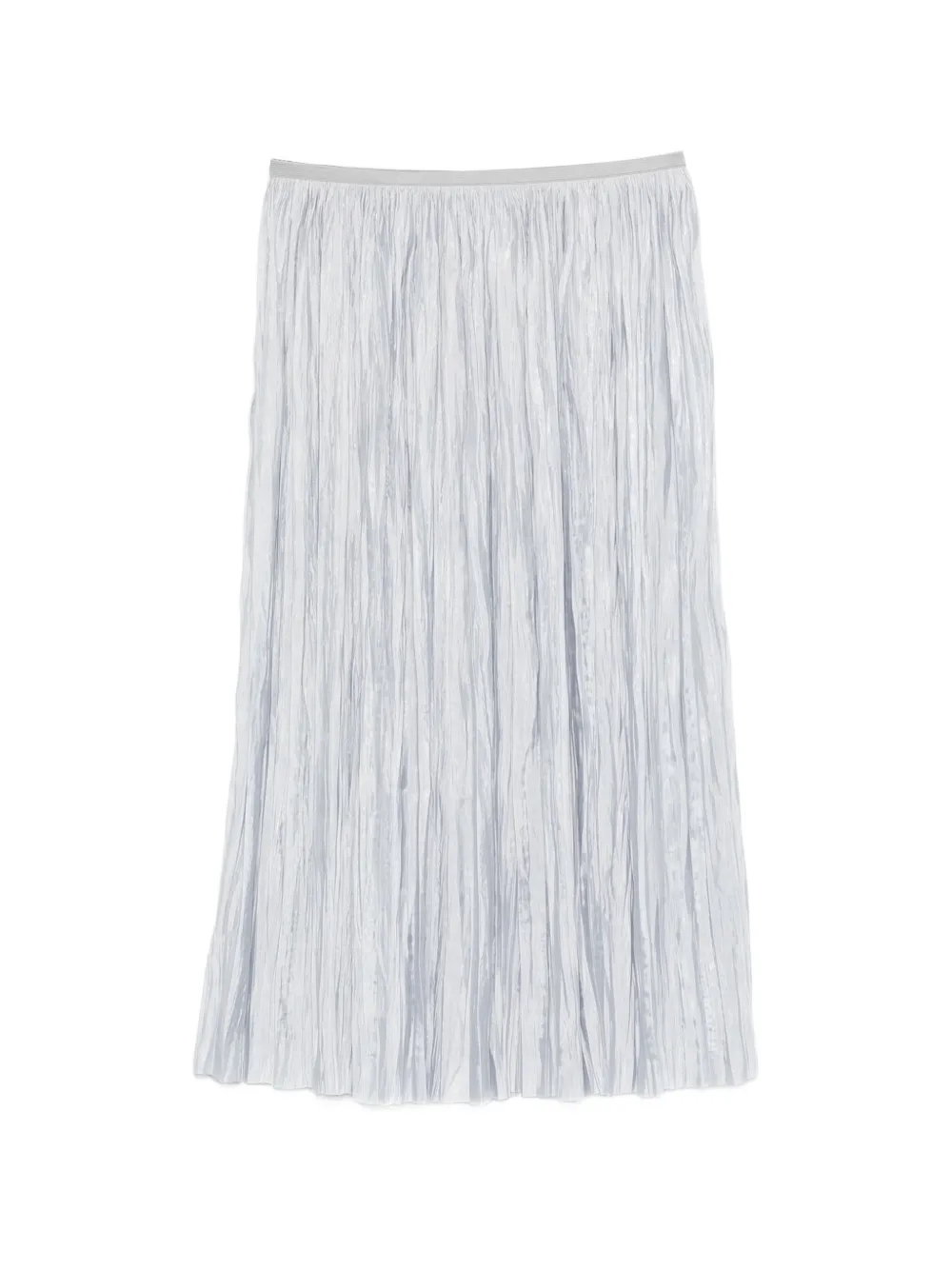 Roberto Collina pleated midi skirt - Blu