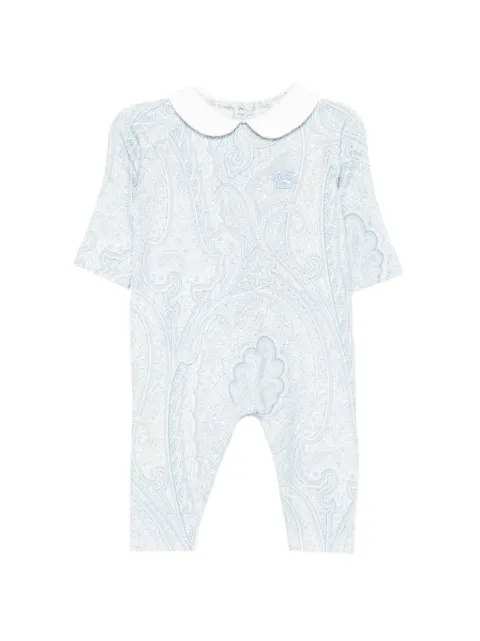 ETRO KIDS paisley peter pan collar babygrow set of three