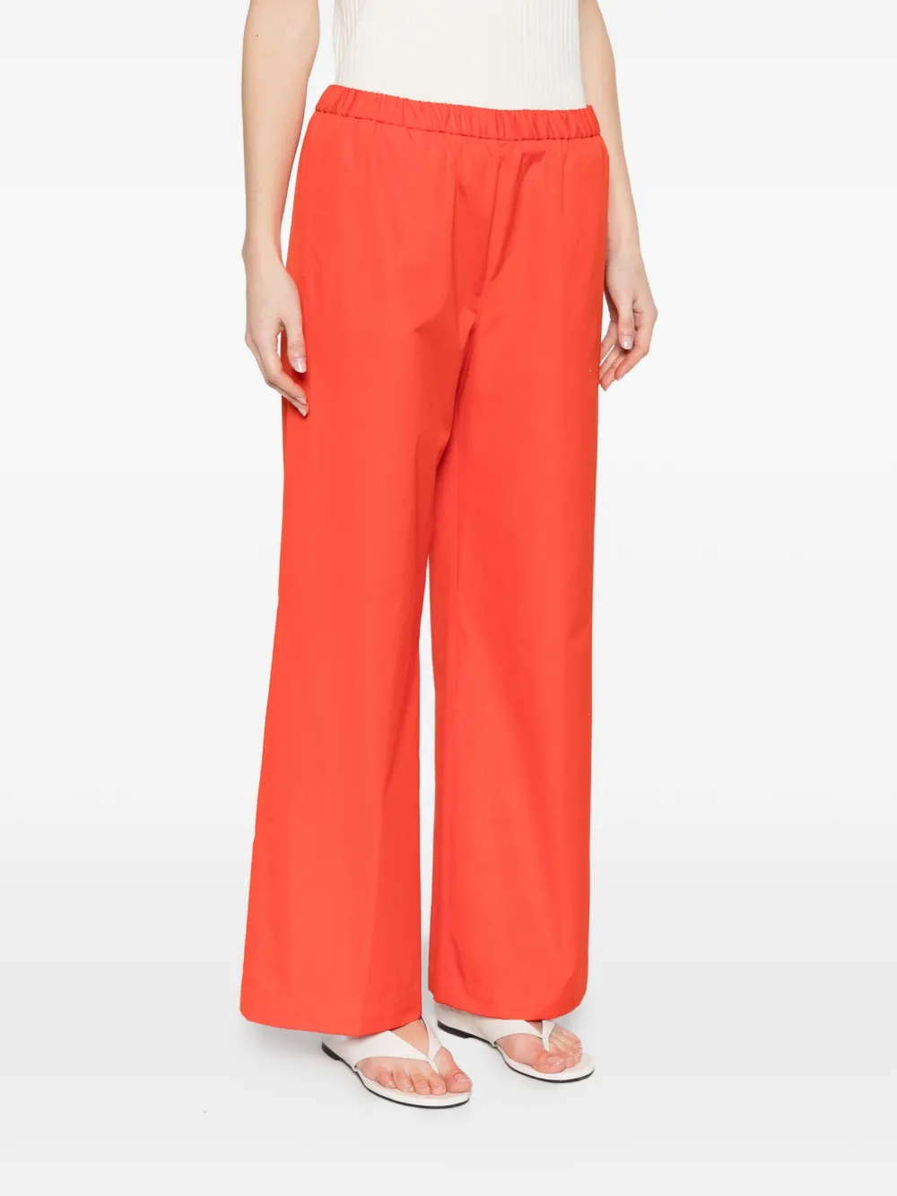  Aspesi Elasticated-waistband Trousers - Orange 
