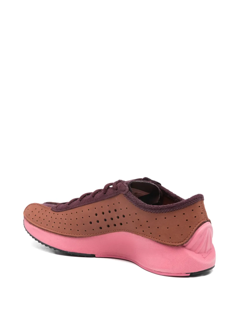 Nike Air Superfly leren sneakers met geperforeerde details Bruin