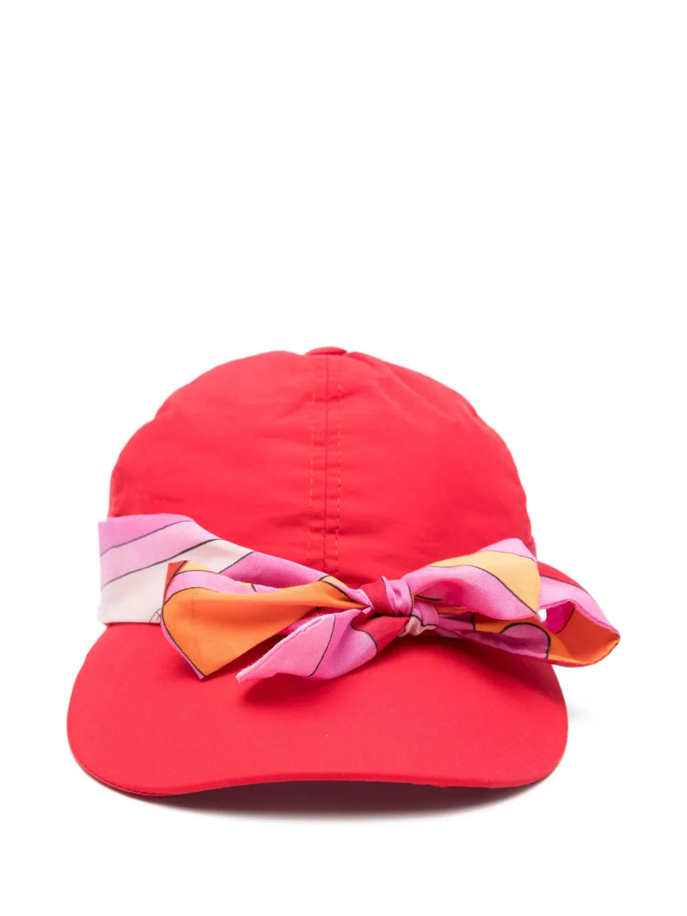 Bow Printed Hat
