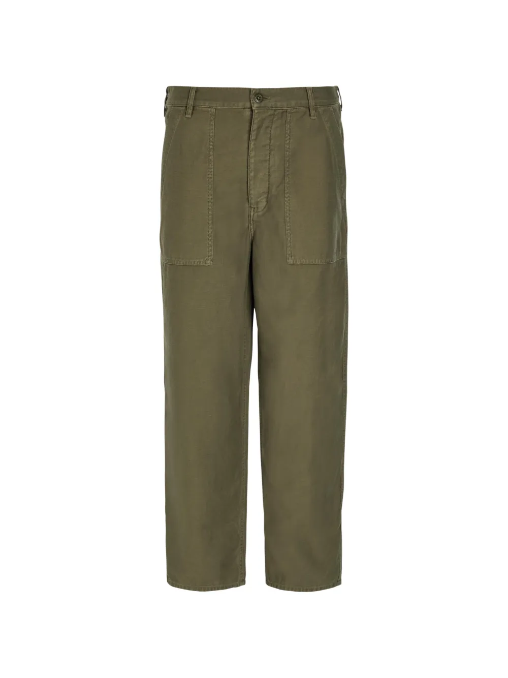 Nili Lotan Earl patch-pocket cargo pants - Verde