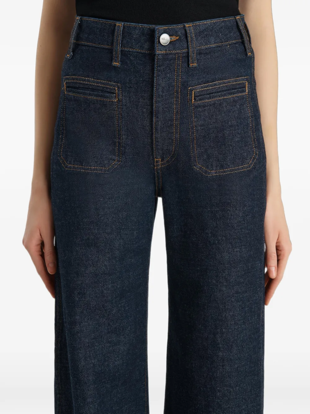 KHAITE Winny jeans Blauw