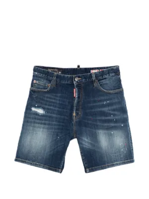DSQUARED2 デニムショートパンツ | ブルー | FARFETCH JP