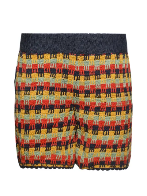 Baziszt Conondrum multicoloured patterned shorts