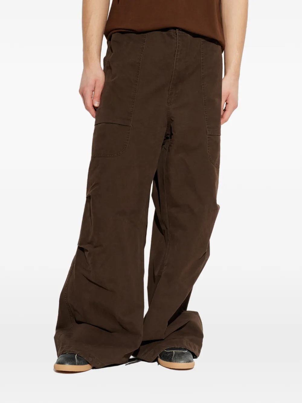 ENTIRE STUDIOS Barren cargo broek Bruin
