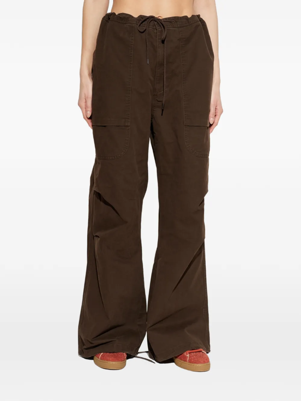ENTIRE STUDIOS Barren cargo broek Bruin