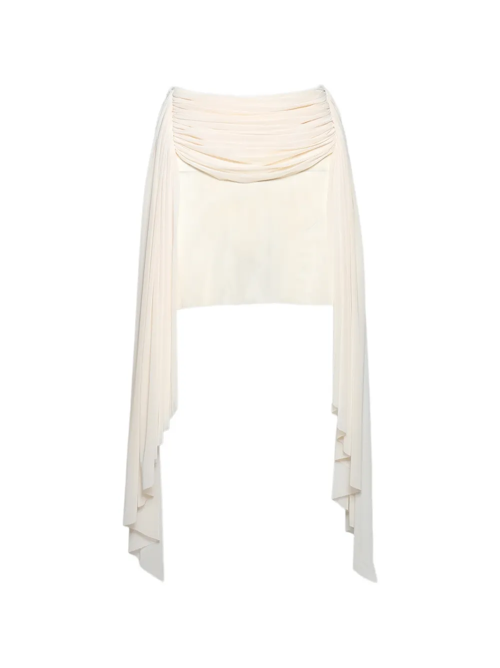 David Koma Gonna midi con ruches - Toni neutri