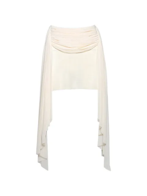 David Koma 주름 디테일 미니 스커트