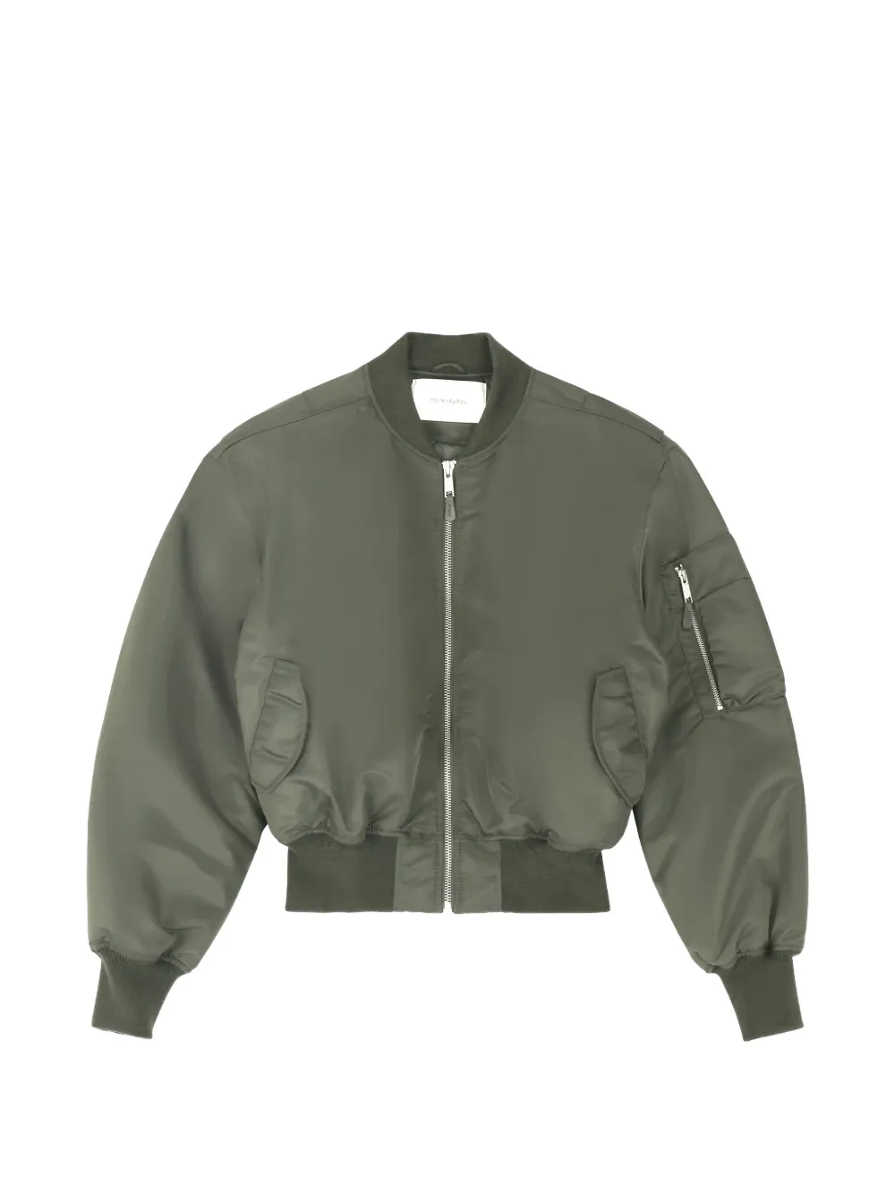 ENTIRE STUDIOS Bomber crop - Verde