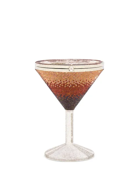 Judith Leiber декорированный клатч Martini