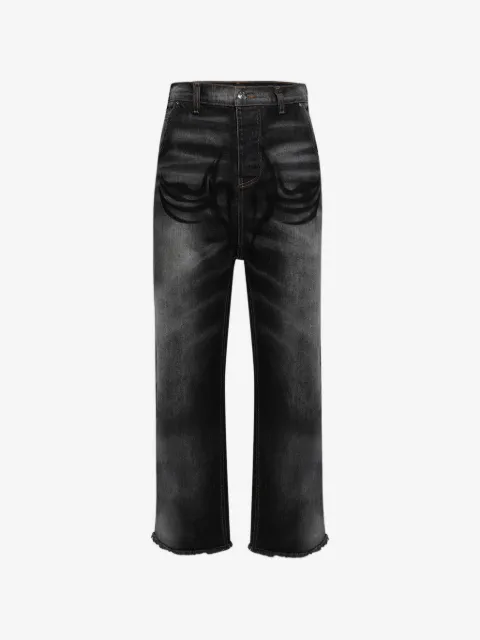HELLSTAR Jeans mit Knopfverschluss