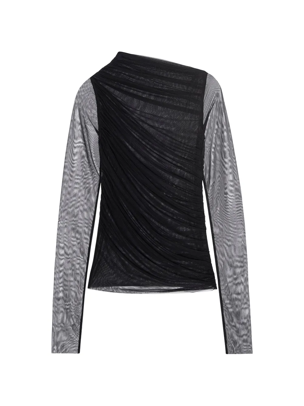 FRAME draped top - Schwarz