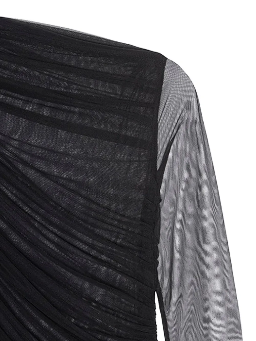  Frame Draped Top - Black 