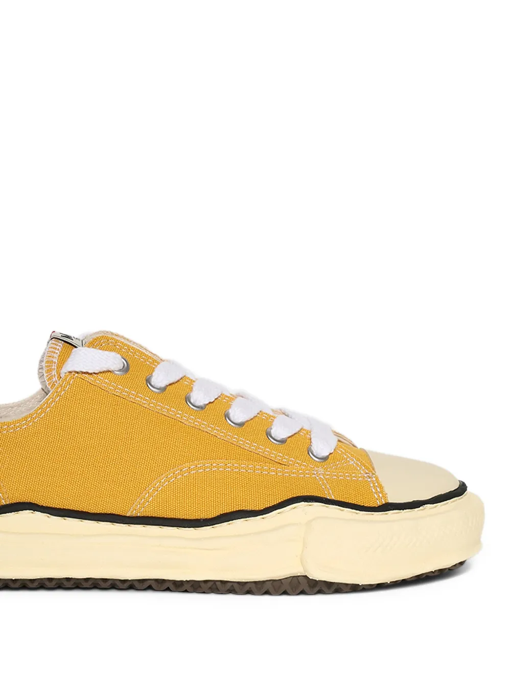 Maison MIHARA YASUHIRO Peterson gele sneakers Geel