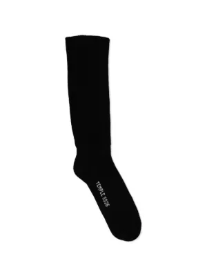 リックオウエンス【新品未使用】ソックス　靴下　RickOwens　ブラック メンズ用 Rick Owens ソックス | SSENSE 日本