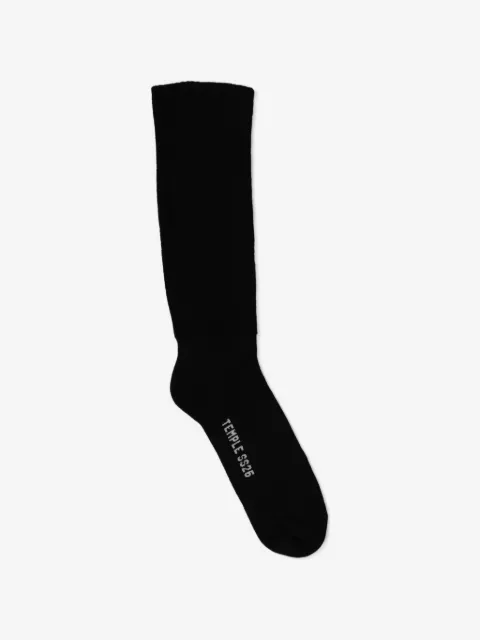Rick Owens Calzini In Maglia mid calf knitted socks