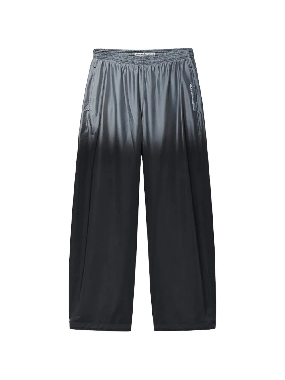 Alexander Wang Pantaloni riflettenti - Nero