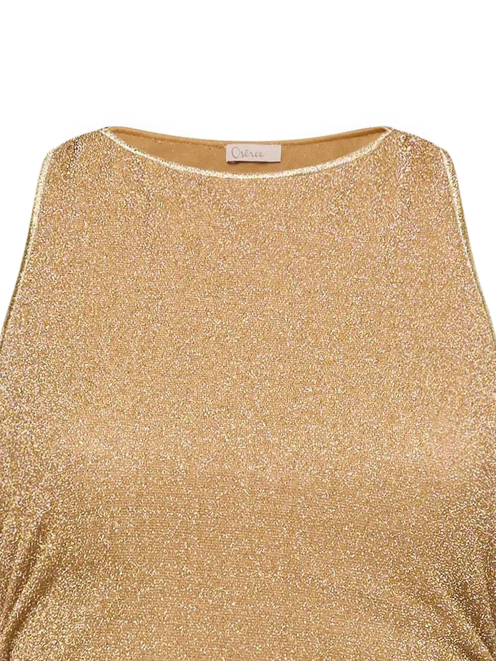 Oséree Lumière mouwloze top Goud