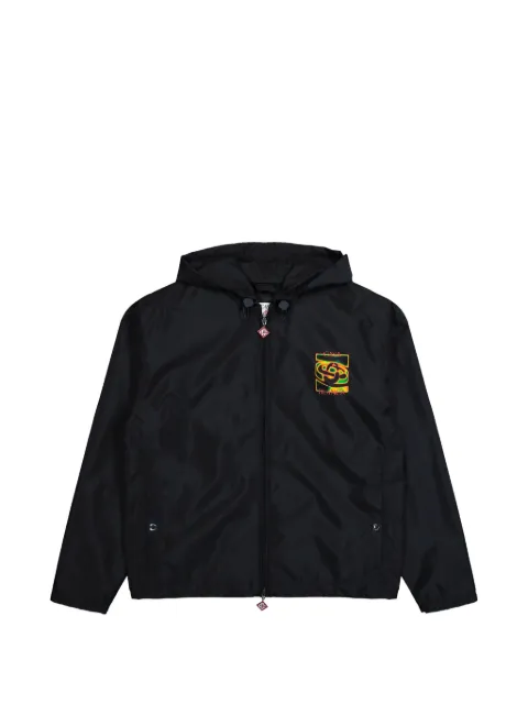 Casablanca ripstop hooded jacket