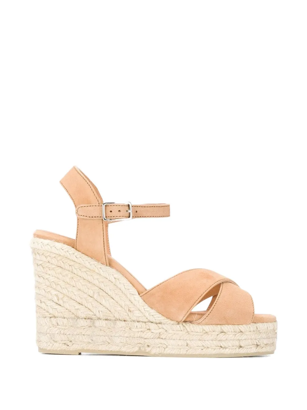 Castañer Espadrilles Blaudell con zeppa - Marrone