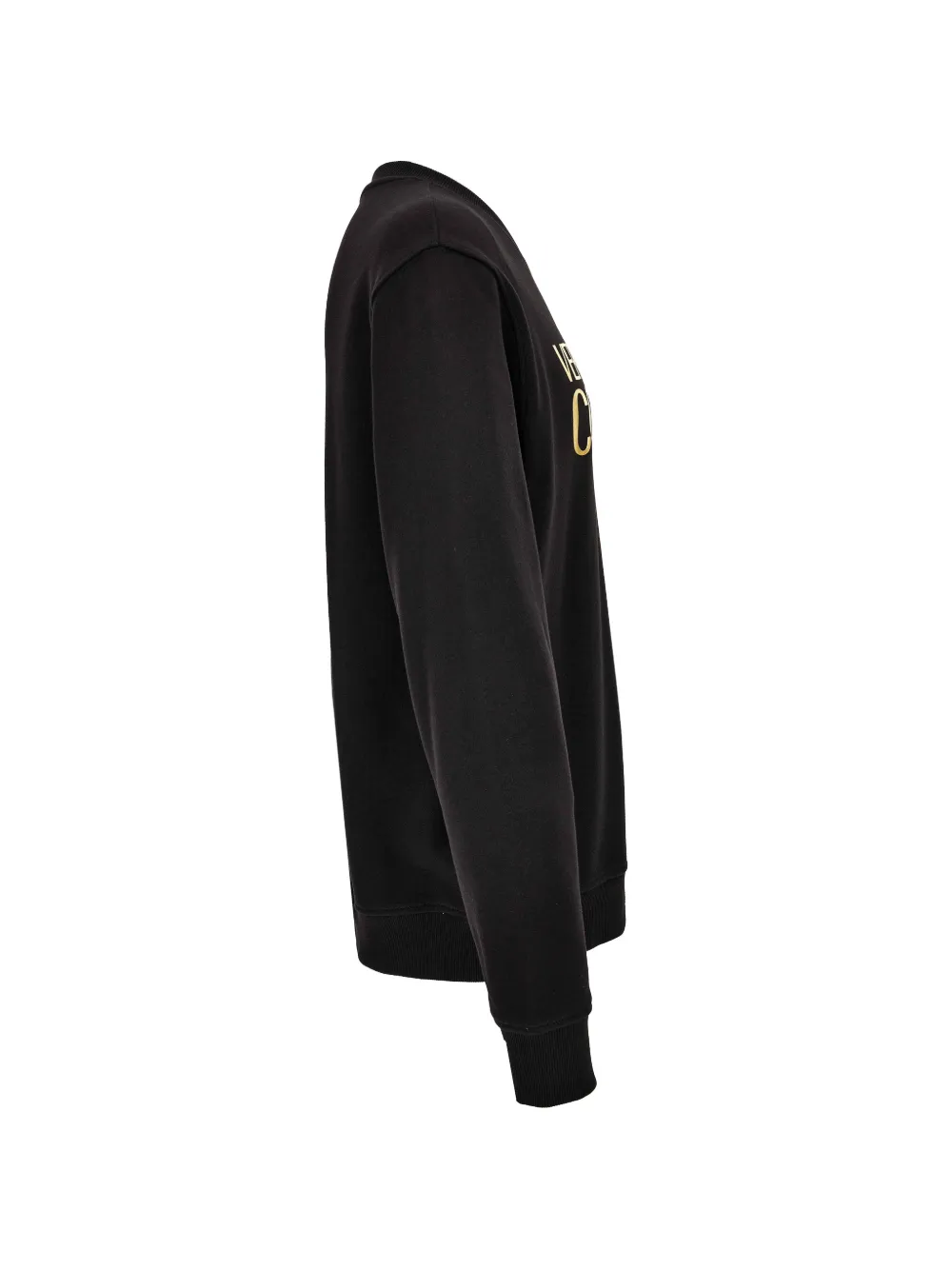 Versace Jeans Couture Sweater met logoprint Zwart