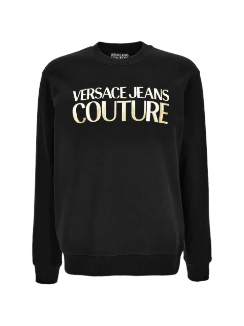 Versace Jeans Couture sudadera con logo estampado