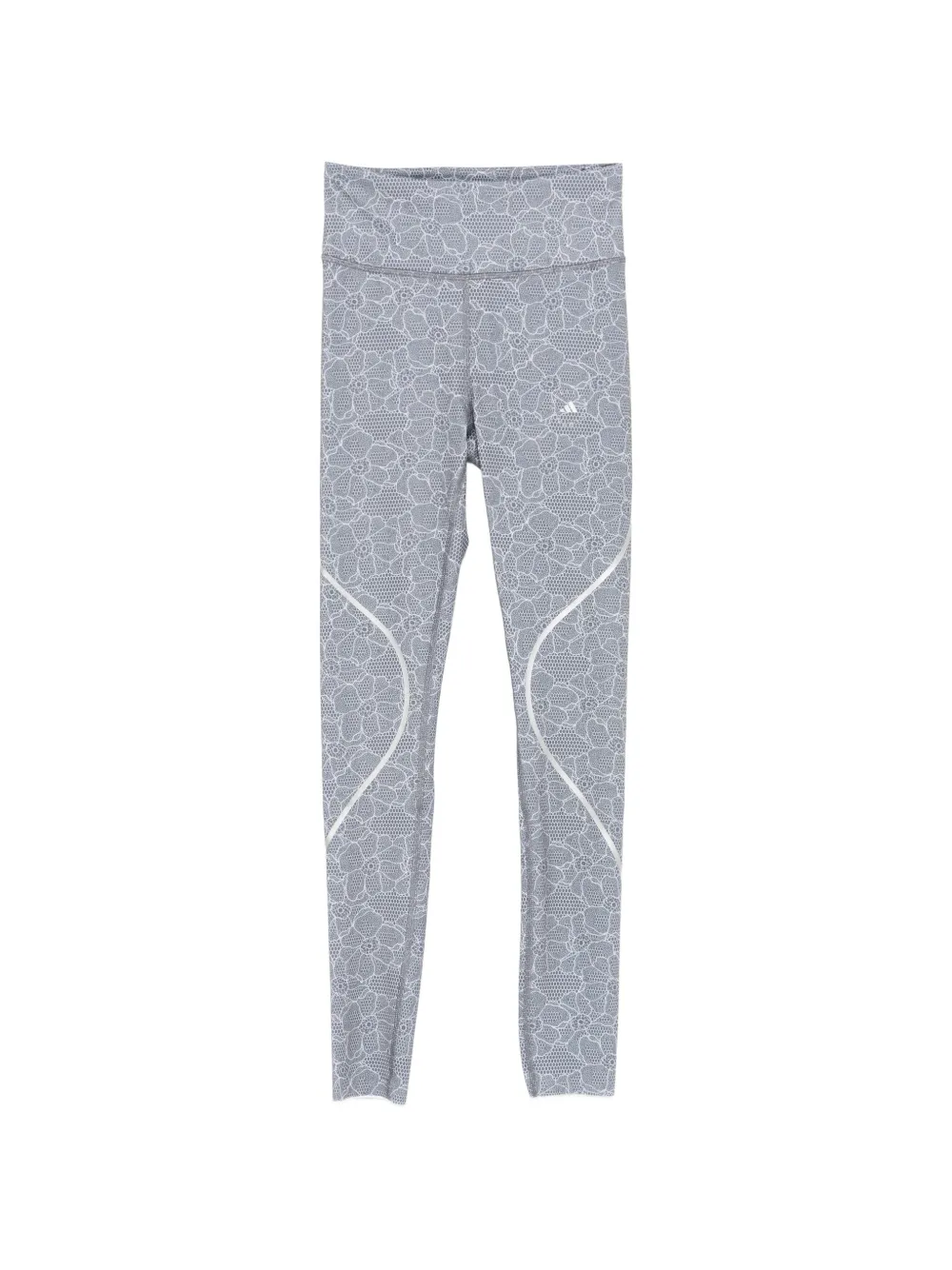 adidas by Stella McCartney floral active trousers - Grigio