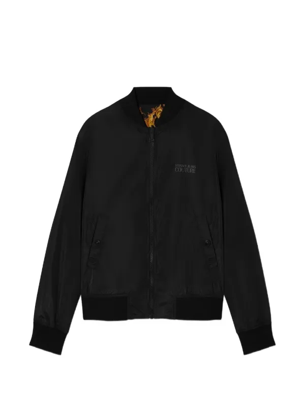 Versace Jeans Couture リバーシブルバロックプリント ボンバー 